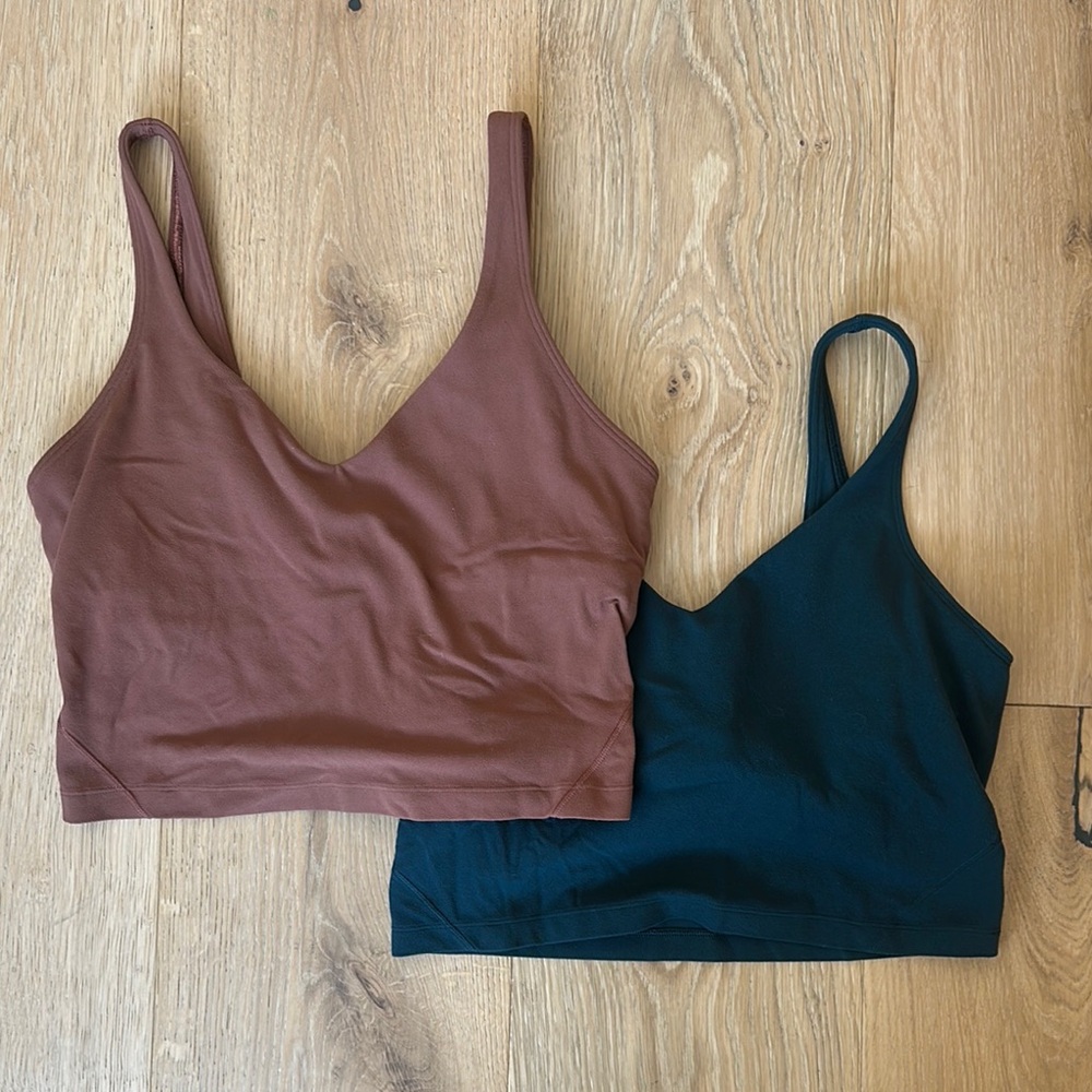 2 Lululemon Align Tanks